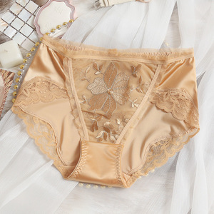 Mutandine di pizzo ZhenShangMei da donna in morbido pizzo traspirante Bikini Sexy sfacciato biancheria intima senza cuciture - Product Image 3