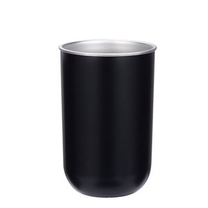High Color Value Wash Gargle Brush Cylinder Large Capacity High Temperature Resistant Double Layer Adult Coffee Stainless Steel - Product Image 1