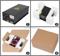 Yibai100W catu daya Laser ES100, catu daya Laser bak Laser CO2 90W 120W dengan layar tampilan