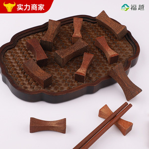Soporte de madera para palillos, reposapalillos de madera con diseño de ala de pollo, soporte para palillos, almohadilla para palillos, para hotel, cocina, restaurante, hogar - Product Image 4