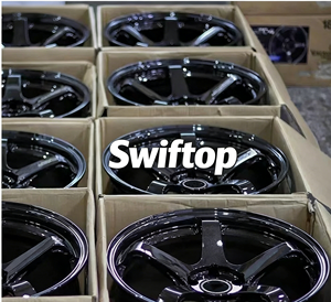 ล้อแม็กซ์ SWIFTOP Custom ขนาด 18 19 20 21 นิ้ว 5x114.3 ผลิตจากวัสดุฟอร์จ ขอบโครเมียมแบบ Deep Dish สำหรับ Infiniti Q50 <span class=keywords><strong>Te37</strong></span> <span class=keywords><strong>Nismo</strong></span> V1 รุ่น 370z - Product Image 5