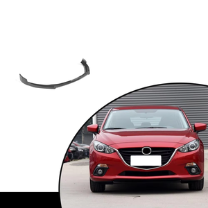 Per <span class=keywords><strong>Mazda</strong></span> 3 Axela Sport 4 porte 2014 2016 in fibra di carbonio con Spoiler anteriore accessorio esterno paraurti auto - Product Image 1