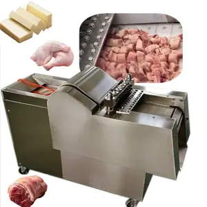 Gute Qualität automatisch gefrorenes Fleisch block würfel Schneidemaschine Fleisch Schneider Mini Fleisch und Knochen Huhn Schneidemaschine