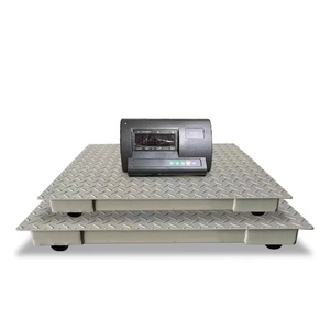 Báscula de plataforma industrial Veidt de 1x1m y 2000kg con rampa, caja de madera, celda de carga Jiangsu SQB TCS-D 2000Kg Industrial W - Product Image 6