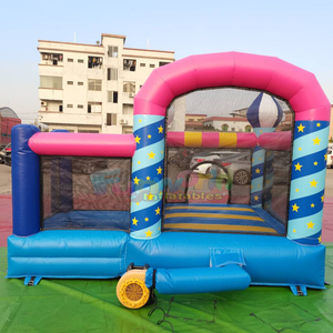 Indoor kids jumping bouncy castle castillo hinchable <b>inflatable</b> toddler star bounce <b>house</b> with ball pit - Product Image 3