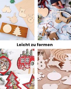 <span class=keywords><strong>Pannello</strong></span> in <span class=keywords><strong>Compensato</strong></span> ROWOOD 3mm A3 420x300mm Confezione da 6, Legno di Alniphyllum Fortunei Tagliato su Misura Non Trattato per Modellismo e Lavorazione Laser - Product Image 6