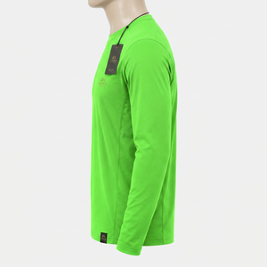 T-shirt de sport à manches longues pour homme, tissu performant de qualité supérieure, séchage rapide, coupe confortable, haut de sport pour homme, gym, course à pied, entraînement - Product Image 3