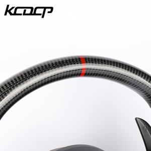 <span class=keywords><strong>Volant</strong></span> <span class=keywords><strong>de</strong></span> <span class=keywords><strong>course</strong></span> personnalisé en Alcantara et fibre <span class=keywords><strong>de</strong></span> carbone avec LED, compatible avec Porsche 718, 911.2, 971, 959, 992, Cayman, 997, Macan, et modèles cabriolet. - Product Image 4