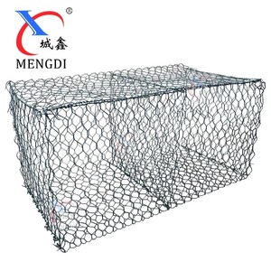 ตะกร้ากาเบียน ขนาด <span class=keywords><strong>80x100</strong></span> มม. ตาข่ายลวด กล่องหินกาเบียน กำแพงกั้นดินแบบกาเบียน สำหรับควบคุมการกัดเซาะและป้องกันความลาดชัน - Product Image 3