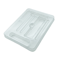 Emballage de plateau blister en plastique PET jetable sur mesure en gros 2280 boîte de papier SSD NVMe M.2 pour l'électronique grand public