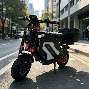 Scooter Eléctrico Molo 5 de 14 Pulgadas, 72V 50Ah, Autonomía de 63-93 Millas, Motor Dual, Freno Hidráulico, Amortiguador, Luz RGB, Disponible en EE. UU. - Product Image 1