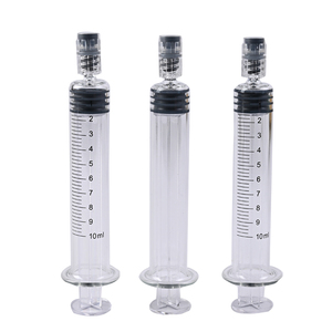 Emballage individuel sous blister, seringue en verre de 10 ml (10 <span class=keywords><strong>cc</strong></span>) d'acide hyaluronique avec poignée ergonomique - Product Image 2