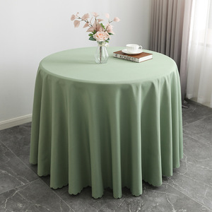 Wholesale Custom White Polyester Tablecloths <b>Pool</b> <b>Covers</b> Woven Technique for Party Advertising Logo Decor Wedding Events Bulk - Product Image 4