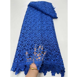 Tela de Encaje Guipur Bordada con Lentejuelas, Diseño de Moda Toplace, Venta al Por Mayor a Precio Económico, Ecológica, 5 Yardas - Product Image 4