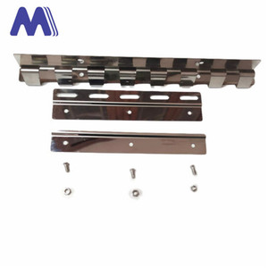 Cintres <span class=keywords><strong>et</strong></span> clips en acier inoxydable faciles à installer Rails suspendus pour rideaux en PVC - Product Image 3