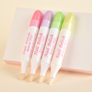 Lápiz Limpiador de Esmalte de Uñas Recargable de 5 Colores, Corrector de Bordes para Manchas de Gel Acrílico y Manicura - Product Image 2