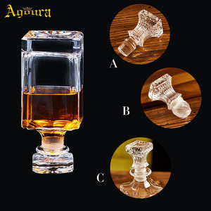 Bouteille de <span class=keywords><strong>vin</strong></span> en cristal, en vrac, carafe à whisky, bouteille en verre de 500ml - Product Image 6
