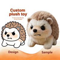 Jouet personnalisé, échantillon gratuit disponible, hamster en coton PP de haute qualité pour cadeau de diplôme, peluche promotionnelle personnalisée