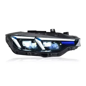 ชุดไฟหน้ารถยนต์แบบ LED รุ่น F30 F35 ปี 2013-2019 ซีรีส์ 3 อั<span class=keywords><strong>พ</strong></span>เกรดปี 2022 ดีไซน์ล่าสุด แบบพวงมาลัยซ้าย - Product Image 3