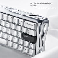 Clavier de jeu filaire magnétique GravaStar Mercury V60 Pro 60% avec interrupteurs à effet Hall UFO, fréquence de polling 8000Hz et éclairage latéral RGB