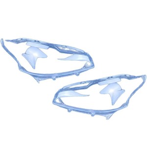 Cubiertas de faros delanteros para Peugeot 208 2012 2018, Material de PC transparente, fijación con tornillos, par izquierdo y derecho, versión internacional - Product Image 4