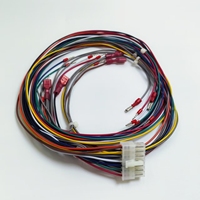 Rangkaian Kabel Kustom Elektronik 1.0/1.25/1.5/2.0/2.54 mm Jst Molex Sh Gh Zh pH Xh TE 2/3/4/5/6 Pin Konektor Kabel Harness