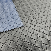 Tissu en cuir PU tissé durable, imperméable et extensible pour vêtements et textiles de maison