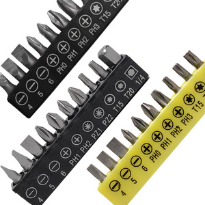 Drill <b>Bit</b> <b>Set</b> 1/4 Hex Shank Torx Phillips Flathead Steel <b>Bits</b> For Electric <b>Screwdriver</b> And Cordless Drill - Product Image 3