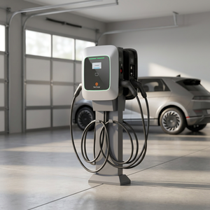 Estación de Carga Inteligente para Hogar y Lugar de Trabajo, Compacta, con Certificación MID, 44kW, Salida Dual, Starcharge Saturn IP55 IK10 OCPP 16J - Product Image 3