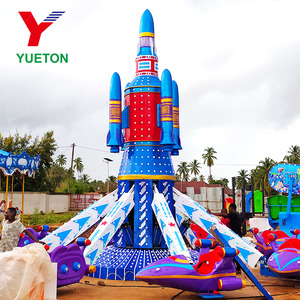 Torre <span class=keywords><strong>de</strong></span> Juegos con Forma <span class=keywords><strong>de</strong></span> Cohete, Atracción <span class=keywords><strong>de</strong></span> Aviones <span class=keywords><strong>de</strong></span> Control Remoto, Cabina UFO, Certificación CE para Parques <span class=keywords><strong>de</strong></span> Diversiones - Product Image 1