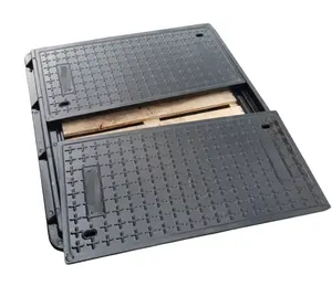 EN124 1000mm Square SMC Composite FRP Manhole Covers Telecom Manhole Covers and Well Covers Suppliers