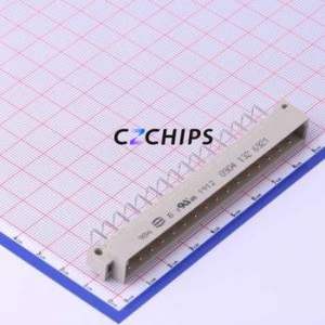 9041326921 Board-to-Board & Backplane Connector Bent Lead Through Hole,P=5.08mm Connector 5.08mm Right Angle Insert 2 Gold - Product Image 1