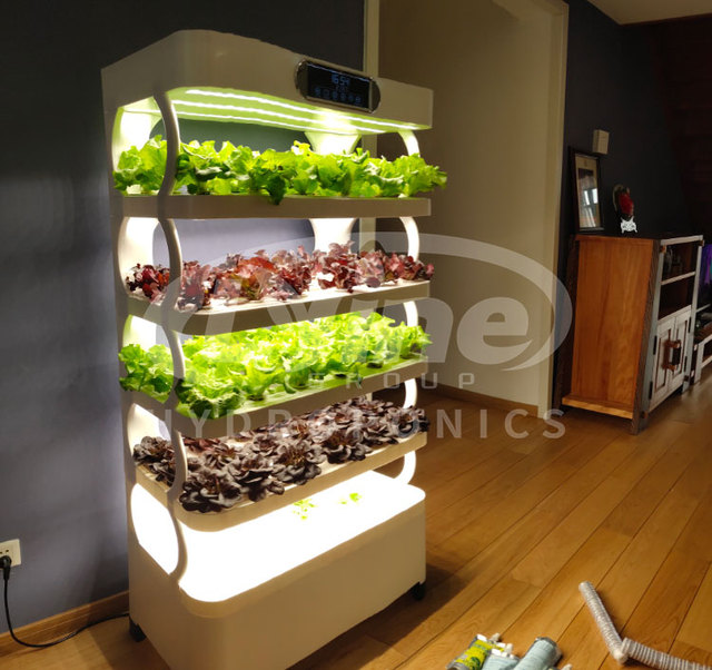 Factory Aeroponic Growing Tower Remote Control Greenhouse Indoor Hydroponics System