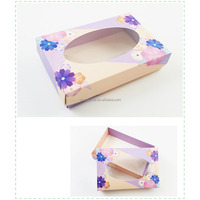 Caja de Cartón con Ventana Personalizada con Diseño de Dibujos Animados, Caja de Cartón con Ventana Troquelada en PET con Forma Especial para Regalos Infantiles, Embalaje Personalizado para Productos