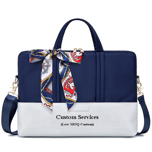 Fashion Laptop Bag 13.3 14 15.6Inch Notebook Shoulder Case Cover Sleeve Handbag Women Men Briefcase