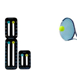 Compteur de score de tennis en carbone 18K approuvé USAPA, fabriqué par un OEM, avec suivi des points et des jeux, portable, en plastique, pour le sport - Product Image 1