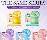 Patchs pour les yeux au collagène, masque hydratant et raffermissant pour les yeux, peau lisse, réduit les rides, améliore l'élasticité de la peau, pour le soin du contour des yeux