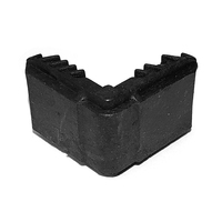 Connecteur d'angle droit étanche en plastique argenté 18,5A pour barre d'espacement, pour fenêtre et porte, OEM