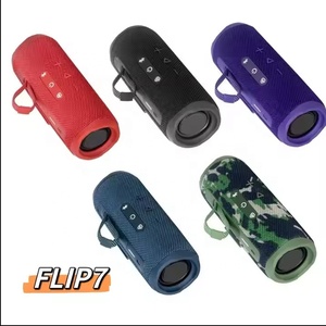 Original OEM không thấm nước jpl flip7 ngoài trời loa stereo HIFI âm thanh không dây IPX7 xách tay màu xanh răng Loa FM màu xanh hifi bass - Product Image 6