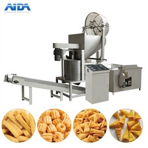 Extruido completamente automático frito 3D Pellet Bugles Chips Snack Food Processing Fried Bugles <span class=keywords><strong>Doritos</strong></span> Sticks Flakes Línea de producción - Product Image 1