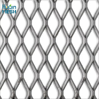 Grillage métallique expansé thermolaqué, filet de stuc haute résistance résistant aux chocs, maille de sécurité durable pour la construction et le plâtre