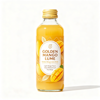 Étiquettes pour bouteilles de jus de mangue, fournies par l'usine Haoxuan, autocollants imprimés imperméables pour la décoration de bouteilles de jus premium