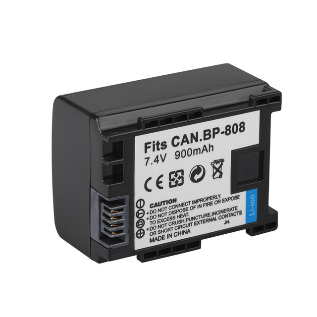 BP-808 BP808 BP-809 BP-807 Camera Battery for Canon FS10, FS100, FS11, FS20, FS200, FS21, FS22, HFM400, FS300