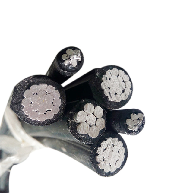 Energy-efficient multi cores electric abc cable 18 awg cable abc insukated cable