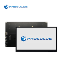 Écran tactile Proculus 10,1 pouces 1024x600, moniteur portable, écran tactile LCD IPS pour Raspberry Pi