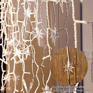 <span class=keywords><strong>ALADINO</strong></span> per interni/esterni LED 100m stringa di luce IP44/65 colorato fiaba gocciolante ghiacciolo feste di natale decorazione stella giardino - Product Image 4