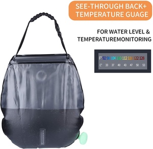 Bolsa de ducha solar portátil para acampar al aire libre de la venta caliente de <span class=keywords><strong>Amazon</strong></span> 20L - Product Image 6