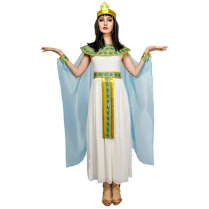 Costume Cosplay traditionnel pour femme adulte, vêtement de style national ancien, reine du nec, Cleopatra