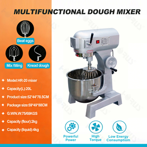 Mélangeur commercial robuste HORUS HR-10, machine à pétrir la pâte électrique <span class=keywords><strong>pour</strong></span> <span class=keywords><strong>pain</strong></span>, gâteau, pizza - Product Image 3