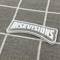Patchs PVC personnalisés avec logo, thermocollants, à coudre, badges en caoutchouc gaufré, patchs en silicone souple 2D 3D, patchs en caoutchouc PVC pour vêtements